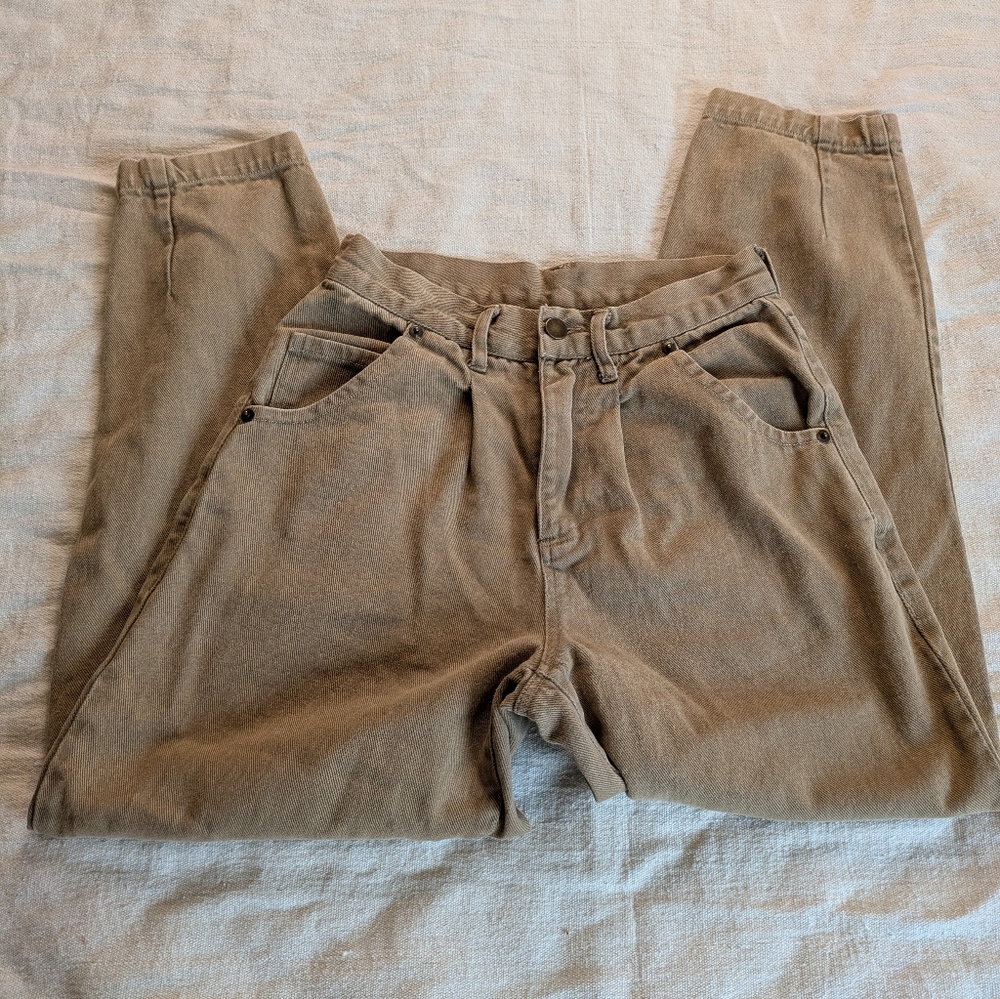 Kimchi Blue Casual Tan Pants Streetwear Y2K Sz 2